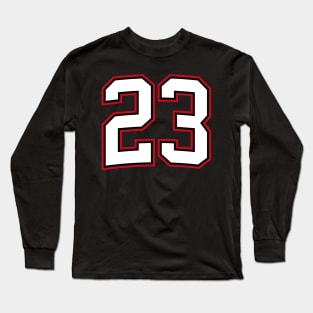 Number Twenty Three 23 Long Sleeve T-Shirt